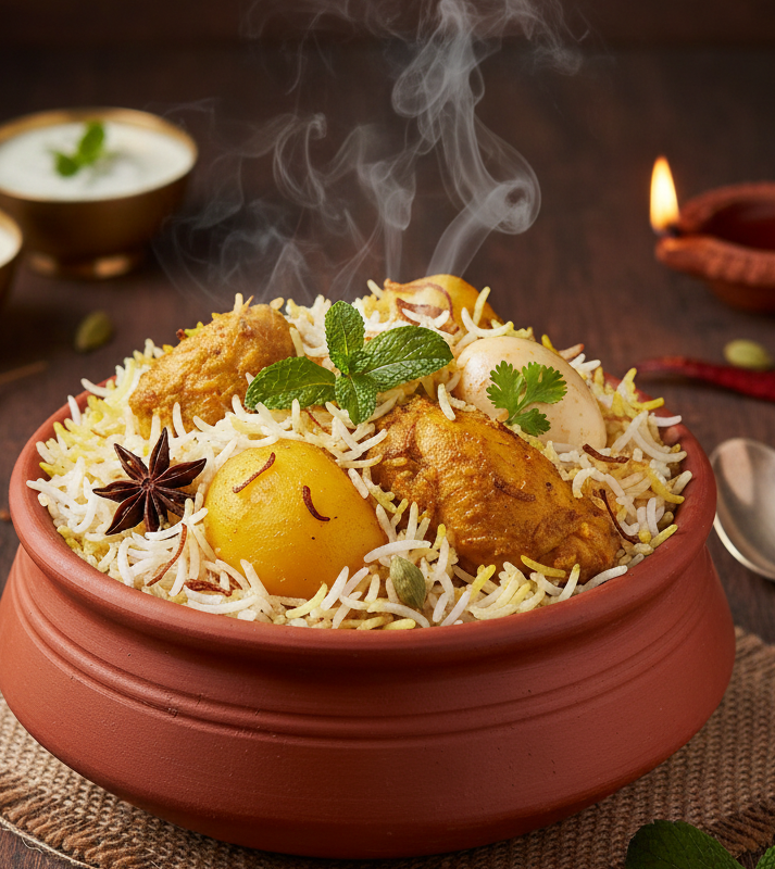 Kolkata Chicken Biryani Kolkata Chicken Biryani