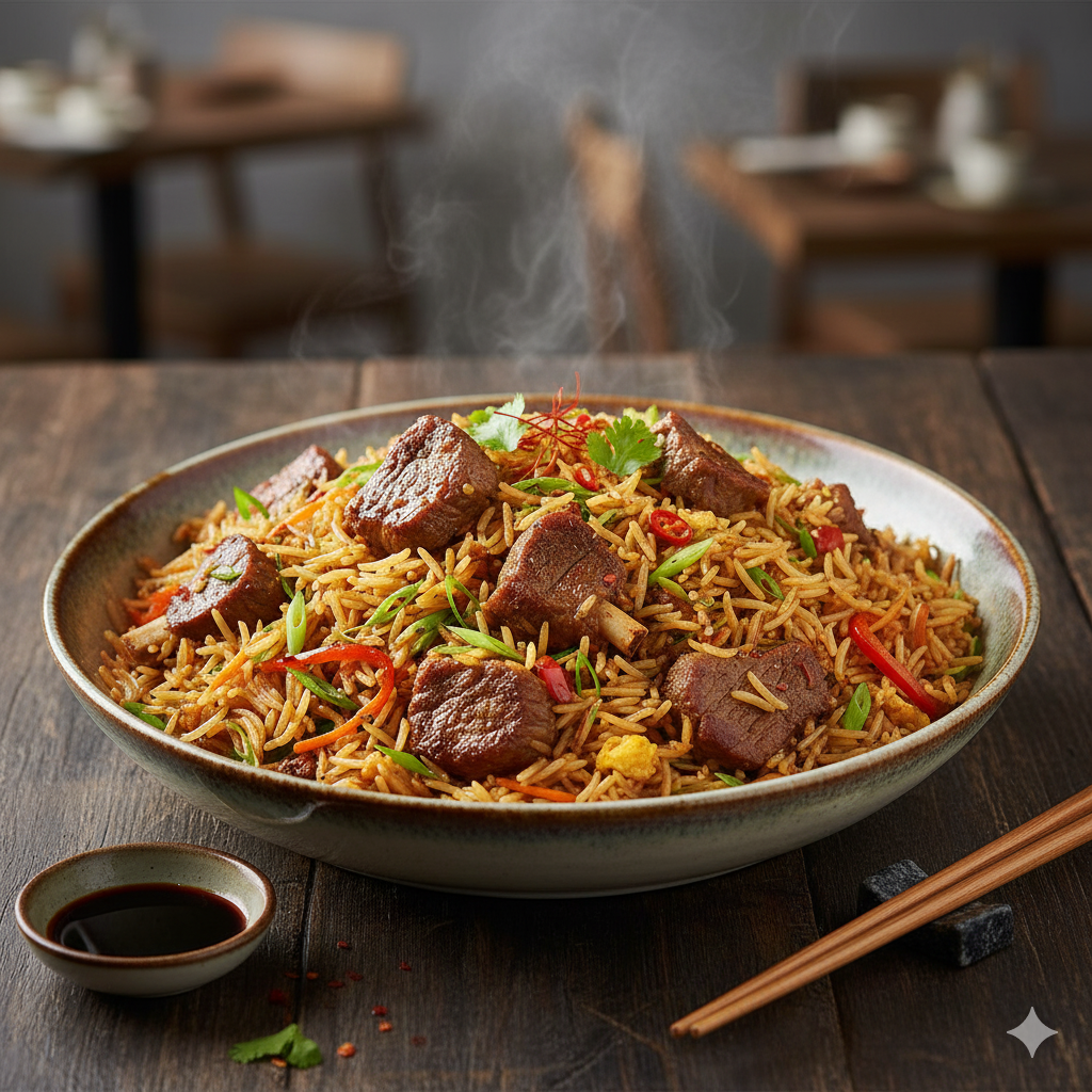 Mutton Fried Rice Mutton Fried Rice